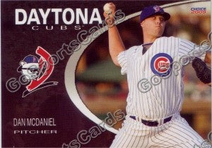 2009 Daytona Cubs Dan McDaniel