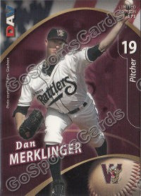 2009 Wisconsin Timber Rattlers DAV Dan Merklinger