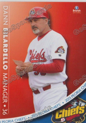 2013 Peoria Chiefs Dann Bilardello
