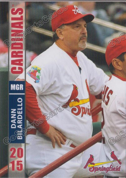 2015 Springfield Cardinals Dann Bilardello
