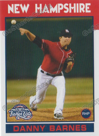 2016 New Hampshire Fisher Cats Danny Barnes