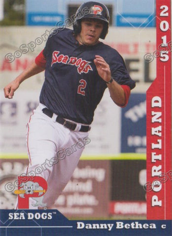 2015 Portland Sea Dogs Danny Bethea