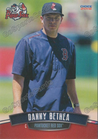2016 Pawtucket Red Sox Danny Bethea