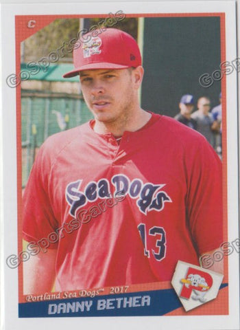 2017 Portland Sea Dogs Danny Bethea