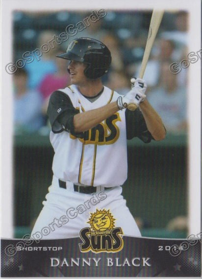 2014 Jacksonville Suns Danny Black