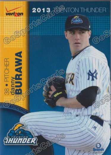 2013 Trenton Thunder Danny Burawa