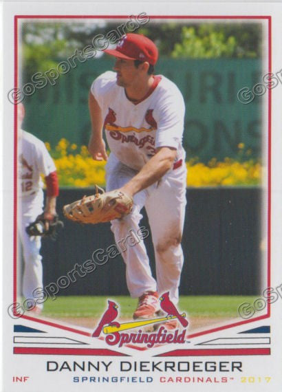 2017 Springfield Cardinals Danny Diekroeger