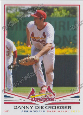 2017 Springfield Cardinals Danny Diekroeger