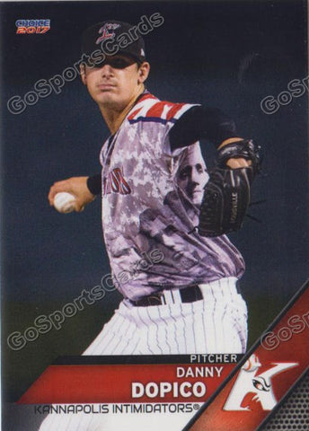 2017 Kannapolis Intimidators Danny Dopico