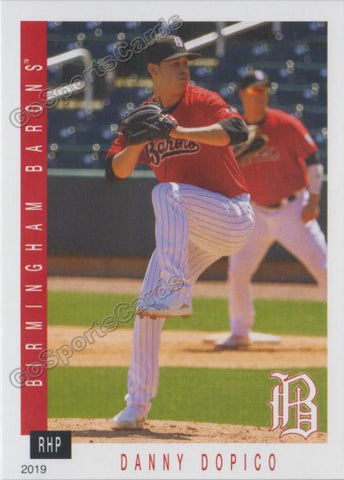 2019 Birmingham Barons Danny Dopico