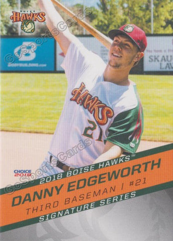 2018 Boise Hawks Danny Edgeworth