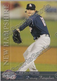 2012 New Hampshire Fisher Cats Danny Farquhar