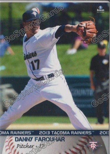 2013 Tacoma Rainiers Danny Farquhar
