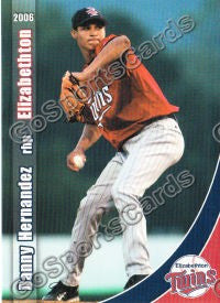 2006 Elizabethton Twins Danny Hernandez