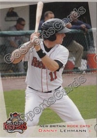 2012 New Britain Rock Cats Danny Lehmann