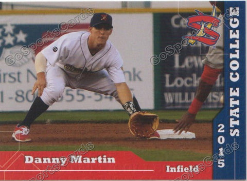2015 State College Spikes Danny Martin