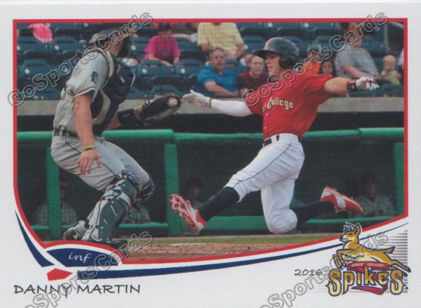 2016 State College Spikes Danny Martin
