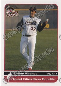 2012 Quad Cities River Bandits Danny Miranda