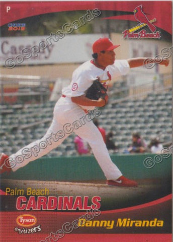 2013 Palm Beach Cardinals Danny Miranda