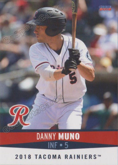 2018 Tacoma Rainiers Danny Muno