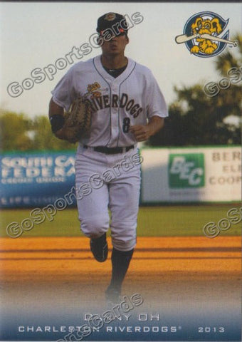 2013 Charleston RiverDogs Danny Oh
