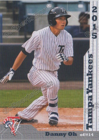 2015 Tampa Yankees Danny Oh