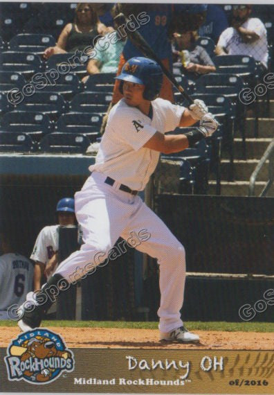2016 Midland RockHounds Danny Oh