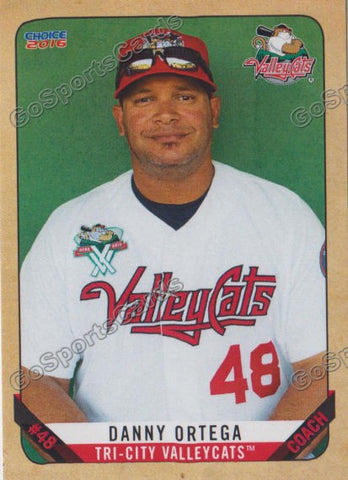 2016 Tri City ValleyCats Danny Ortega