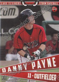 2011 Lake Elsinore Storm Danny Payne