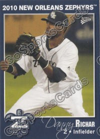 2010 New Orleans Zephyrs Danny Richar