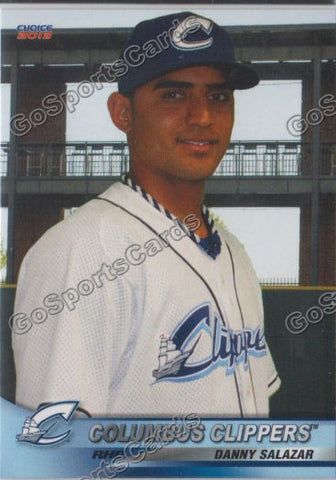 2013 Columbus Clippers Danny Salazar