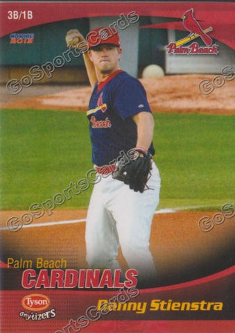 2013 Palm Beach Cardinals Danny Stienstra