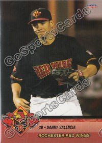 2010 Rochester Red Wings Danny Valencia