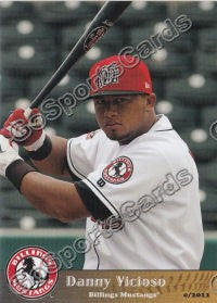 2011 Billings Mustangs Danny Vicioso