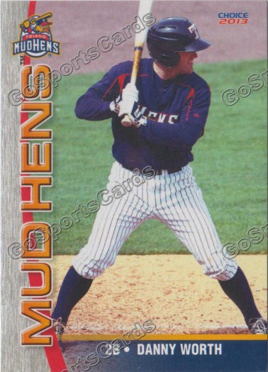 2013 Toledo Mud Hens Danny Worth