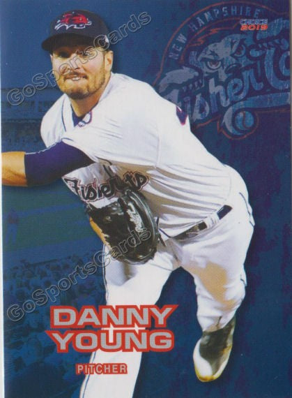 2019 New Hampshire Fisher Cats Danny Young