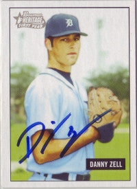 Danny Zell 2005 Bowman Heritage #219 (Autograph)