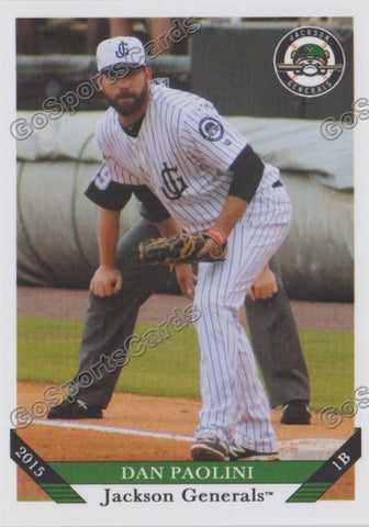 2015 Jackson Generals Dan Paolini