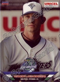 2006 Vermont Lake Monsters Dan Pfau