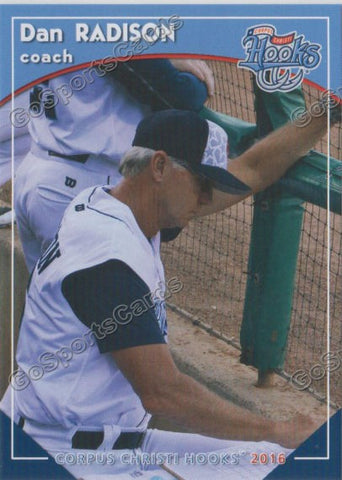 2016 Corpus Christi Hooks Dan Radison