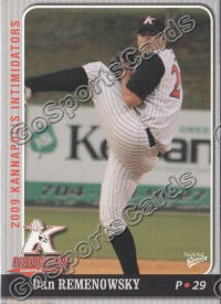 2009 Kannapolis Intimidators Dan Remenowsky