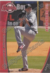 2012 Birmingham Barons Dan Remenowsky