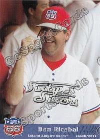 2011 Inland Empires 66ers Dan Ricabal