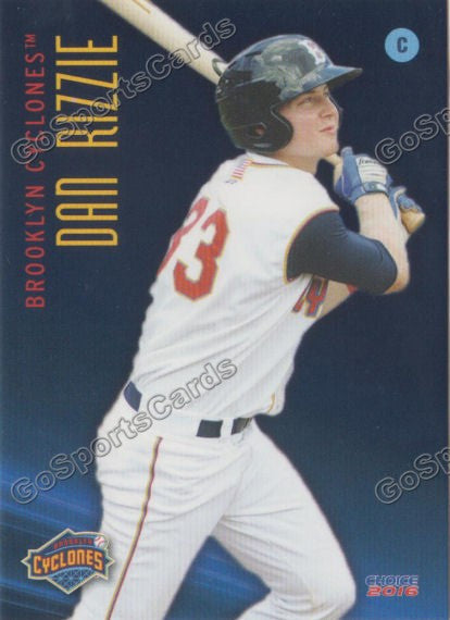 2016 Brooklyn Cyclones Dan Rizzie