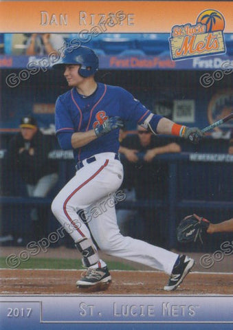 2017 St Lucie Mets Dan Rizzie