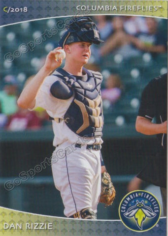 2018 Columbia Fireflies Dan Rizzie