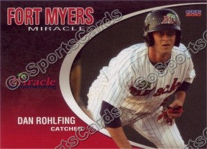 2010 Fort Myers Miracle Dan Rohlfing
