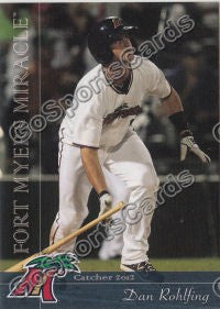 2012 Fort Myers Miracle Dan Rohlfing