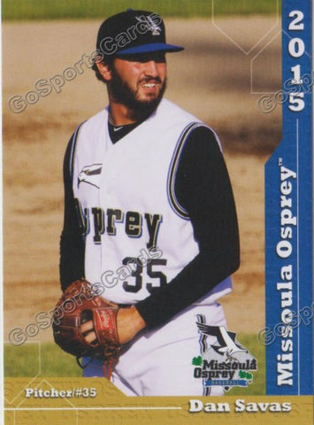 2015 Missoula Osprey Dan Savas
