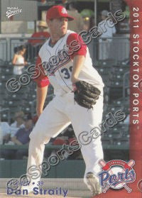 2011 Stockton Ports Daniel Dan Straily